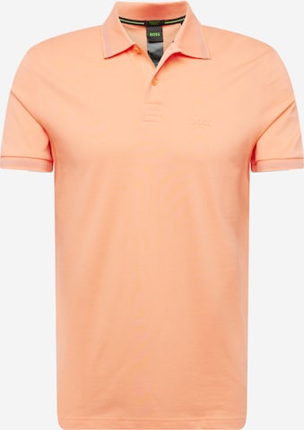 BOSS Green - Camisa 'Pio1' em laranja: frente