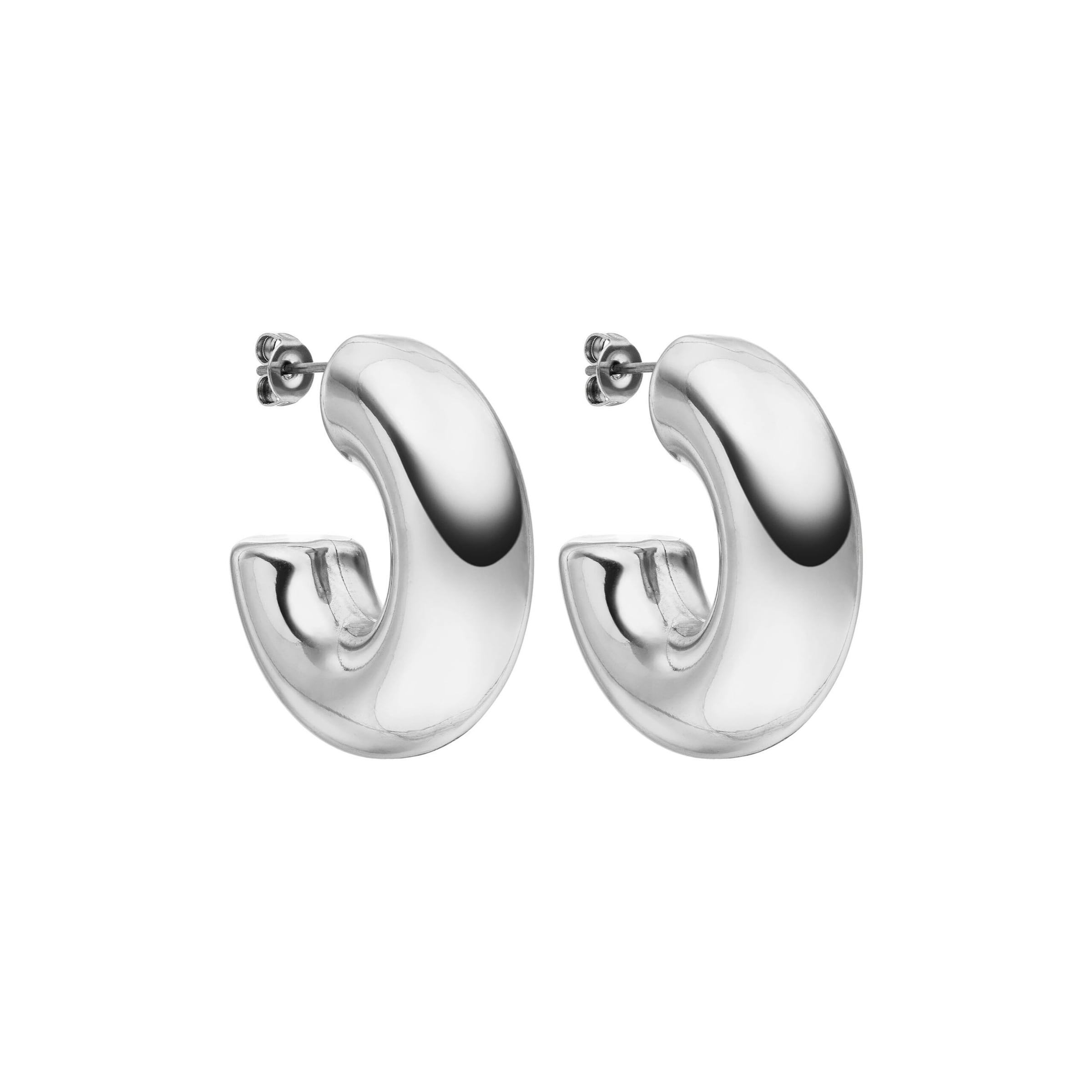 PURELEI Earrings 'Stellar Glow' in Silver: front