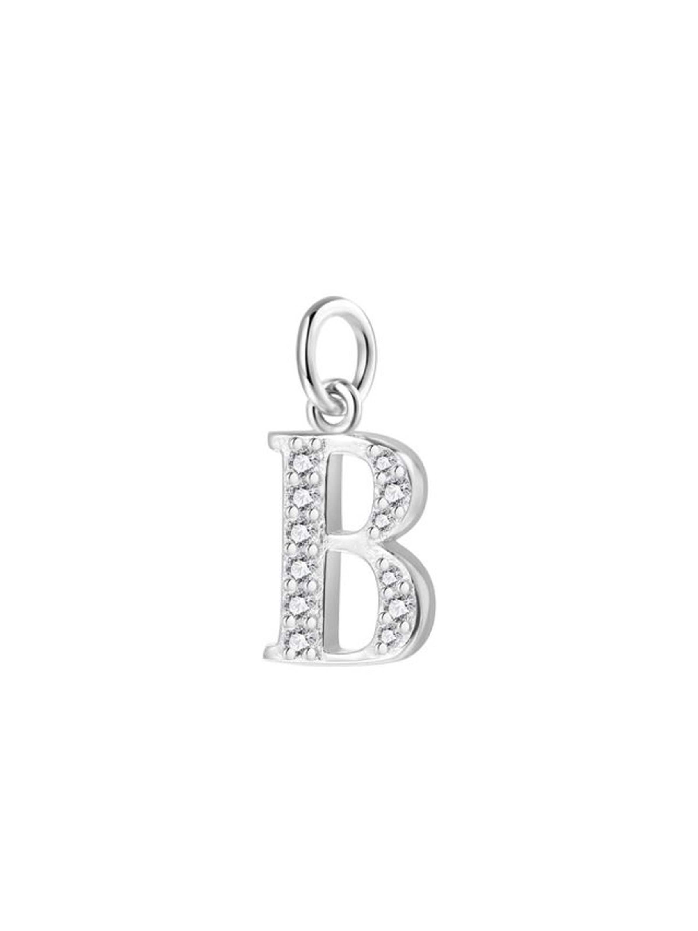 Collana 'Letter B' di Hey Happiness in argento