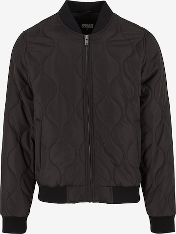 Urban Classics Kurtka przejściowa 'Onion Quilted' w kolorze czarny: przód