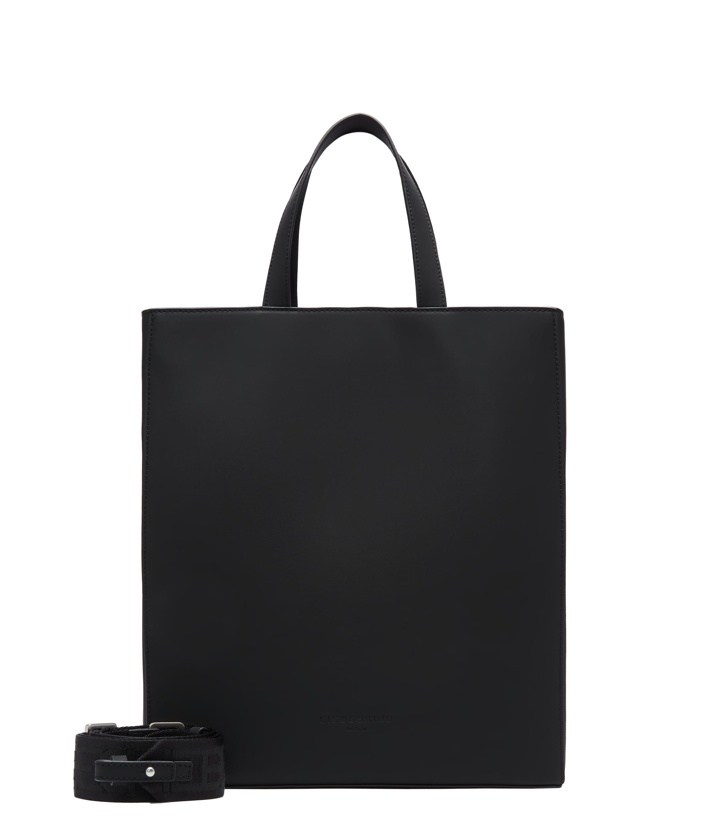 Liebeskind Berlin Handbag 'Paper' in Black: front