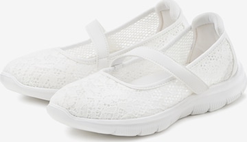 LASCANA - Sapato Slip-on em branco