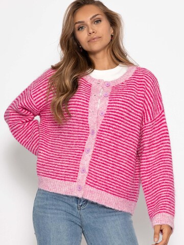 SASSYCLASSY Oversized cardigan in Pink