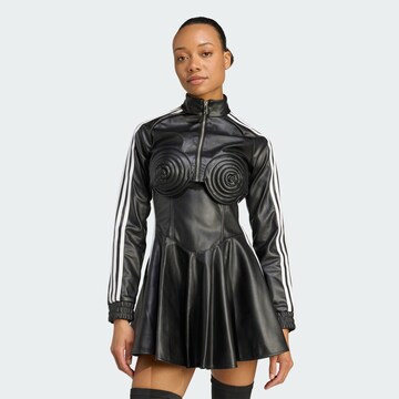 ADIDAS ORIGINALS Prechodná bunda 'Adidas x Jeremy Scott' - Čierna: predná strana