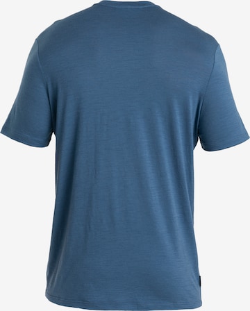 mėlyna ICEBREAKER Sportiniai marškinėliai 'Tech Lite III'