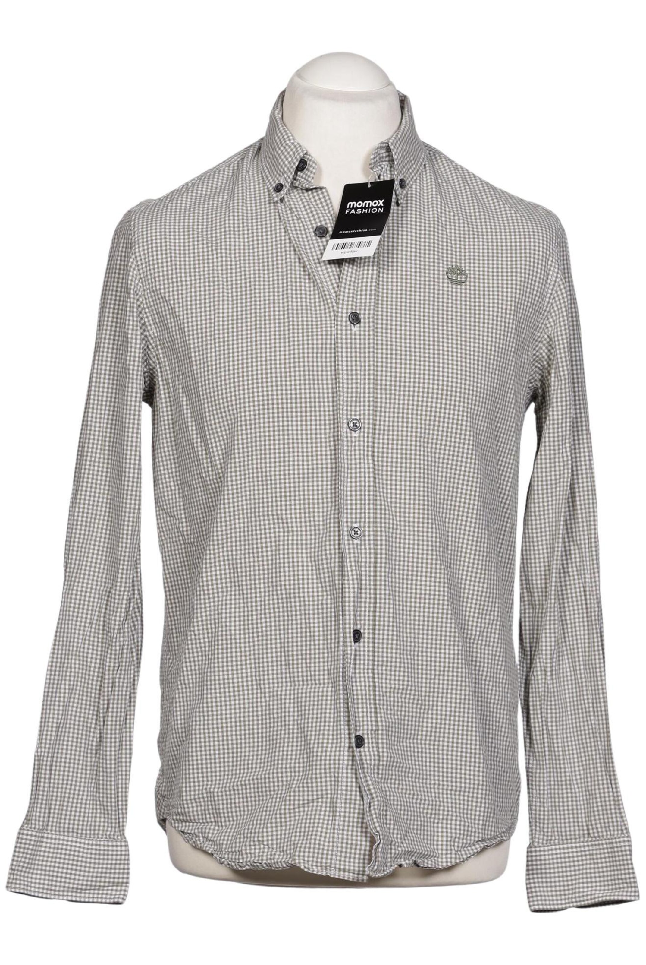 TIMBERLAND Button Up Shirt in M in Grey: front