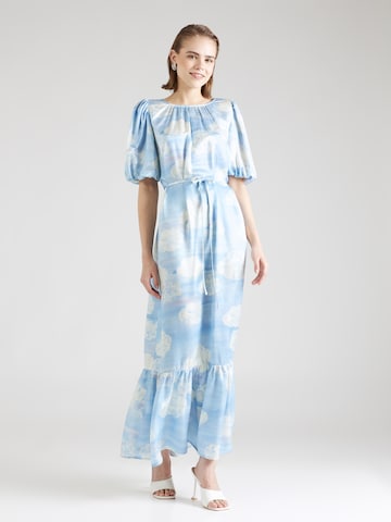 Robe 'Jacqueline' Helmstedt en bleu : devant