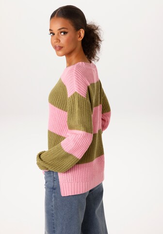 Aniston CASUAL Sweater in Green