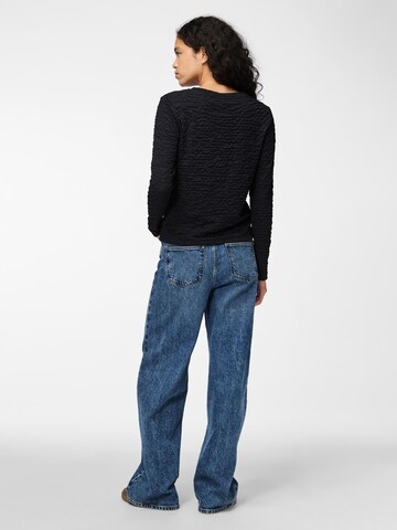 PIECES Shirt 'OLLINE' in Black