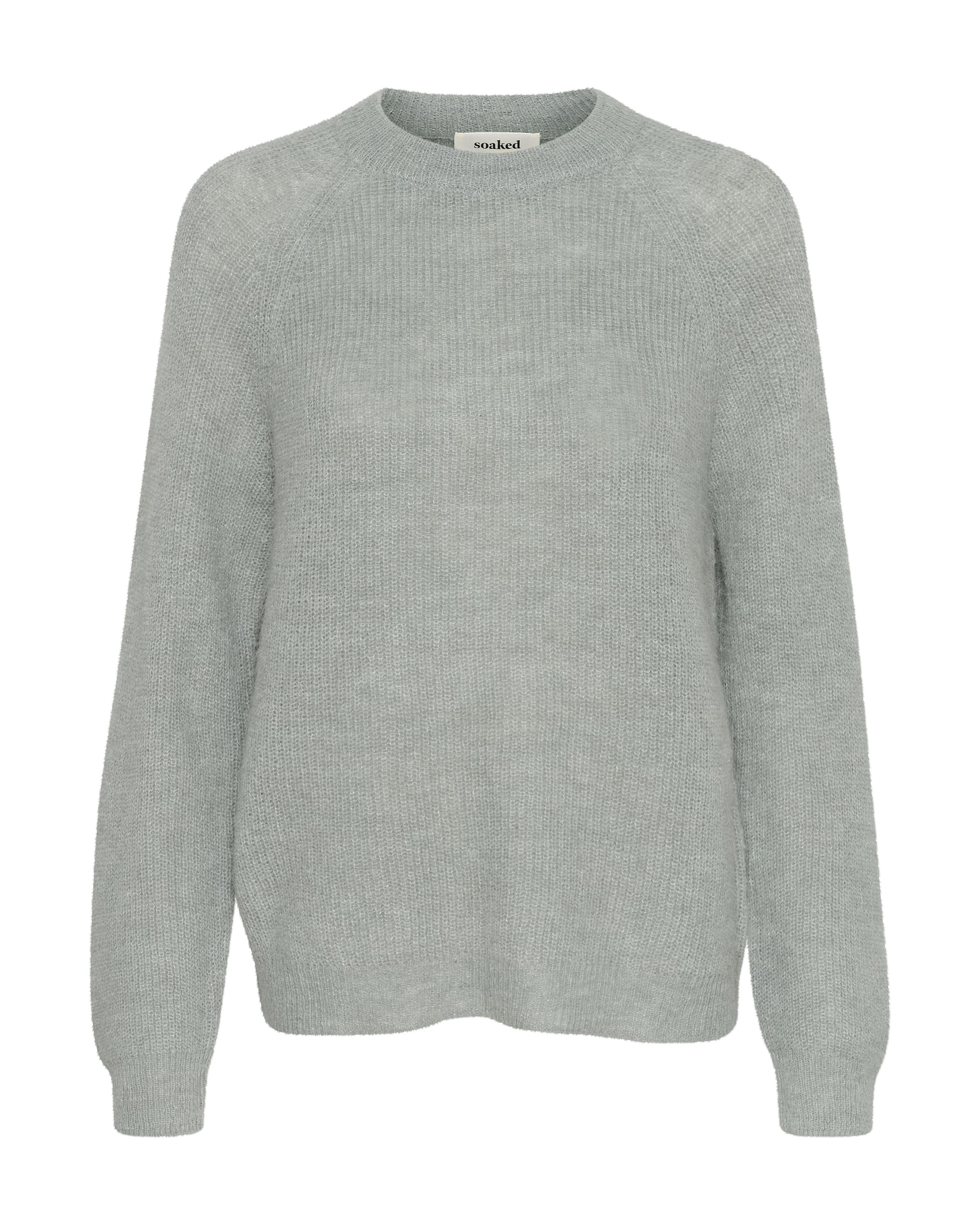 SOAKED IN LUXURY Pullover 'SLTuesday' in Blau: Vorderseite