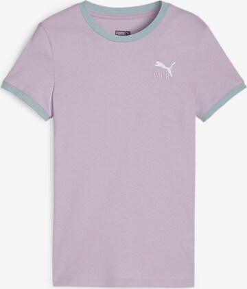 PUMA Performance Shirt 'CLASSICS' in Purple: front