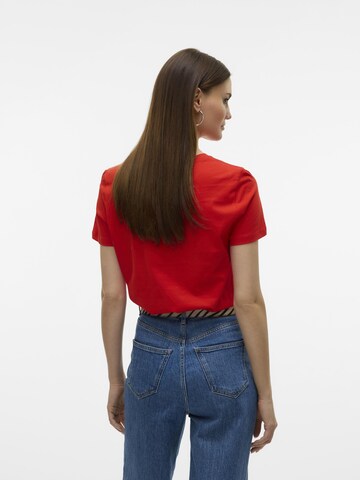 VERO MODA Särk 'JESSY', värv punane