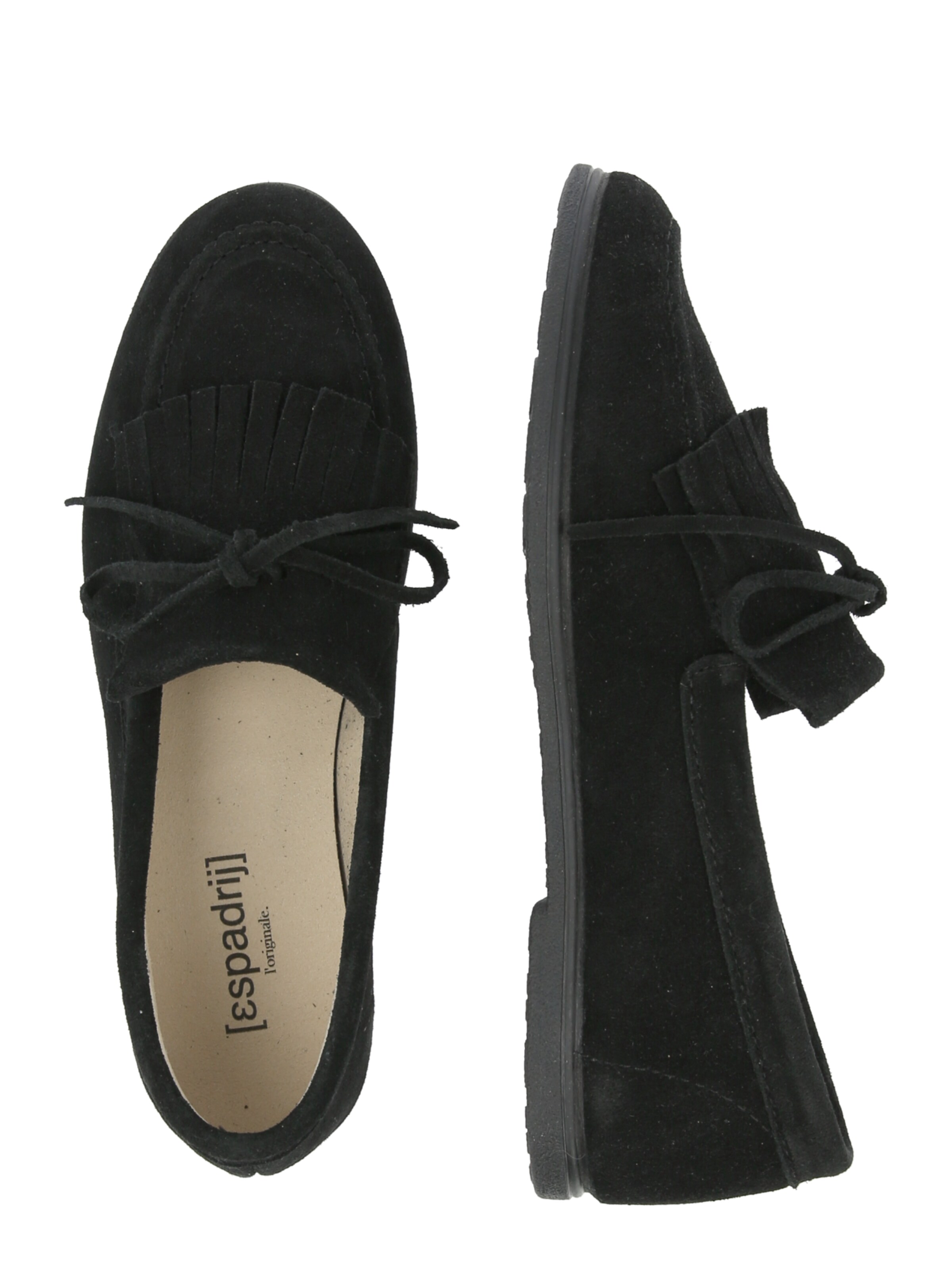 espadrij l´originale Mokassiin, värv must