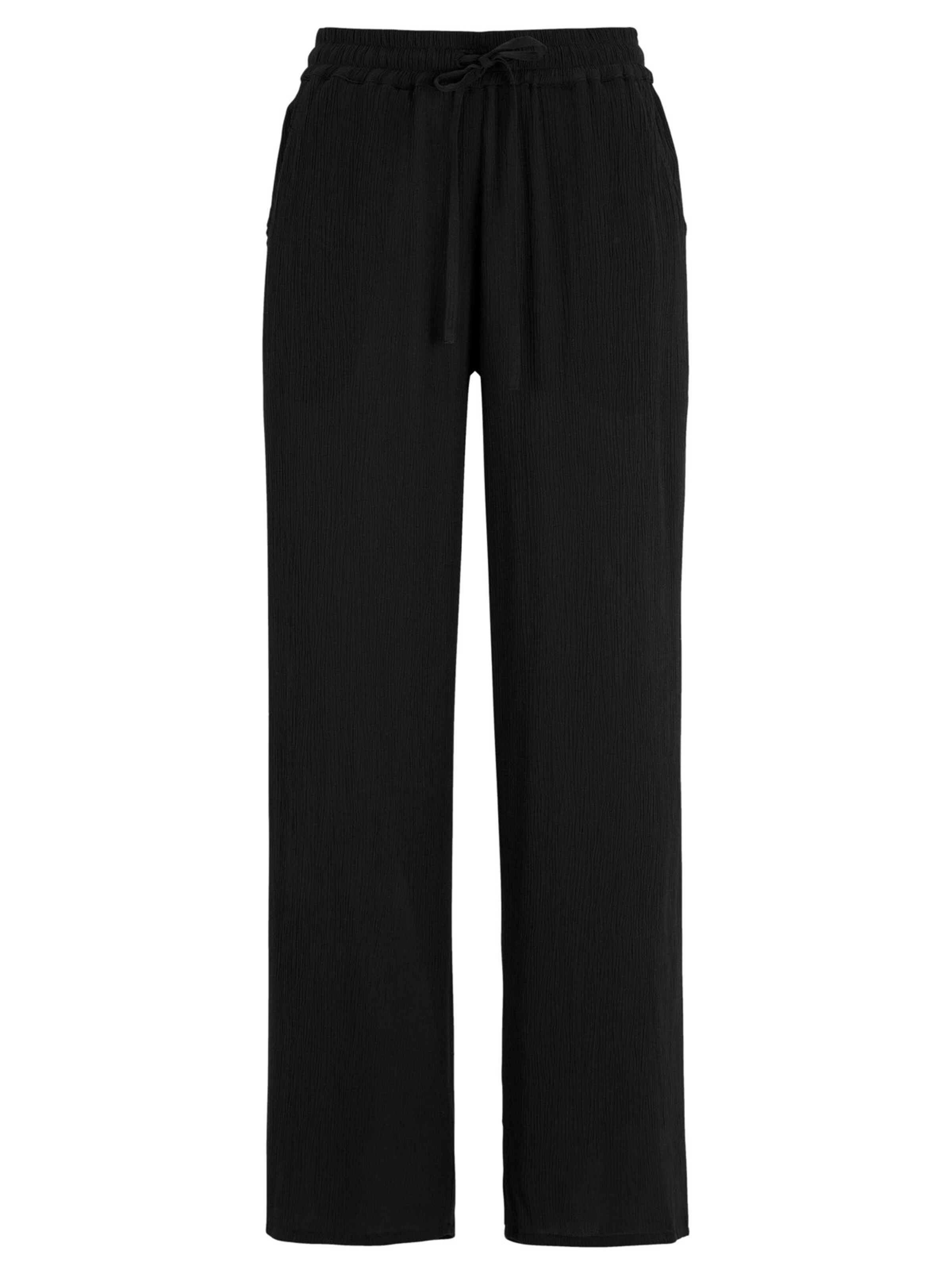 Cellbes of Sweden Wide leg Trousers in Black: front
