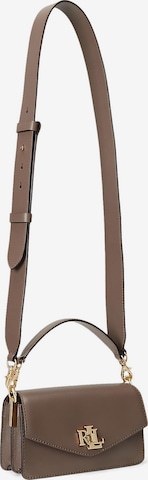 Lauren Ralph Lauren Käsilaukku 'TAYLER' värissä ruskea: edessä