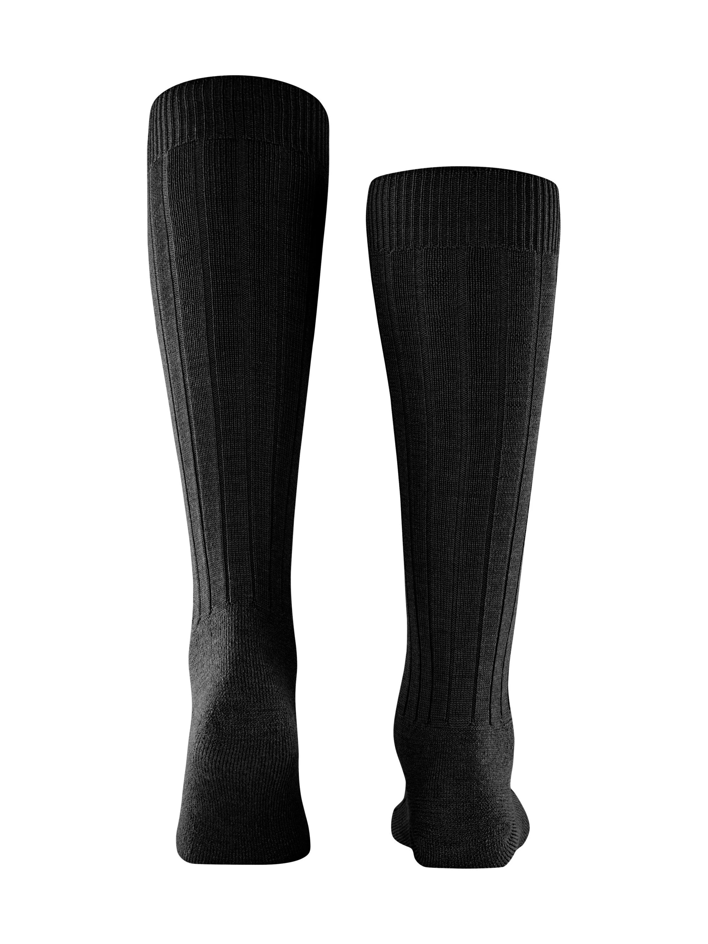 FALKE Knee High Socks 'Teppich im Schuh' in Black