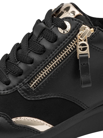 Baskets basses Tamaris en or