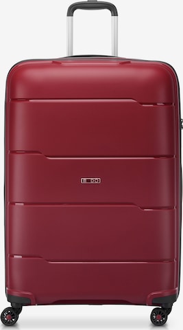 MODO by Roncato Trolley 'Galaxy' in Rood: voorkant