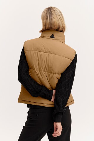 b.young Bodywarmer 'Bomina' in Bruin