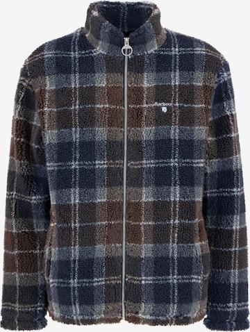 ruda Barbour Flisinis džemperis 'Tartan': priekis