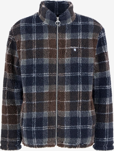 Barbour Bluza polarowa 'Tartan' w kolorze ciemnobrązowy / ciemnoszary / białym, Podgląd produktu