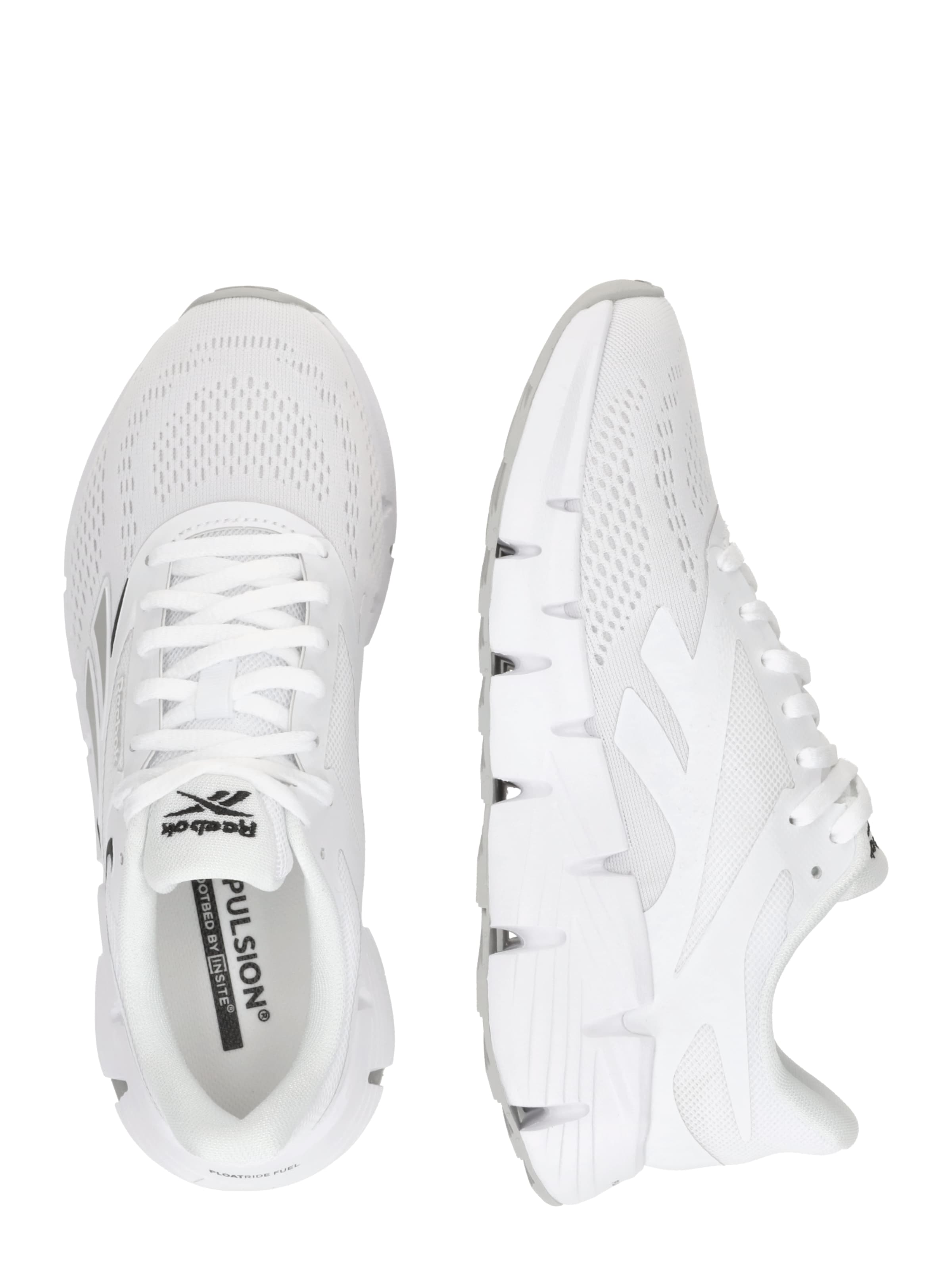 Reebok Juoksukengät 'ZIG DYNAMICA 6' värissä valkoinen