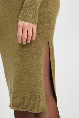 b.young Knitted dress 'MILO' in Green