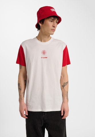 Hummel Funktionsbluse i hvid: forside