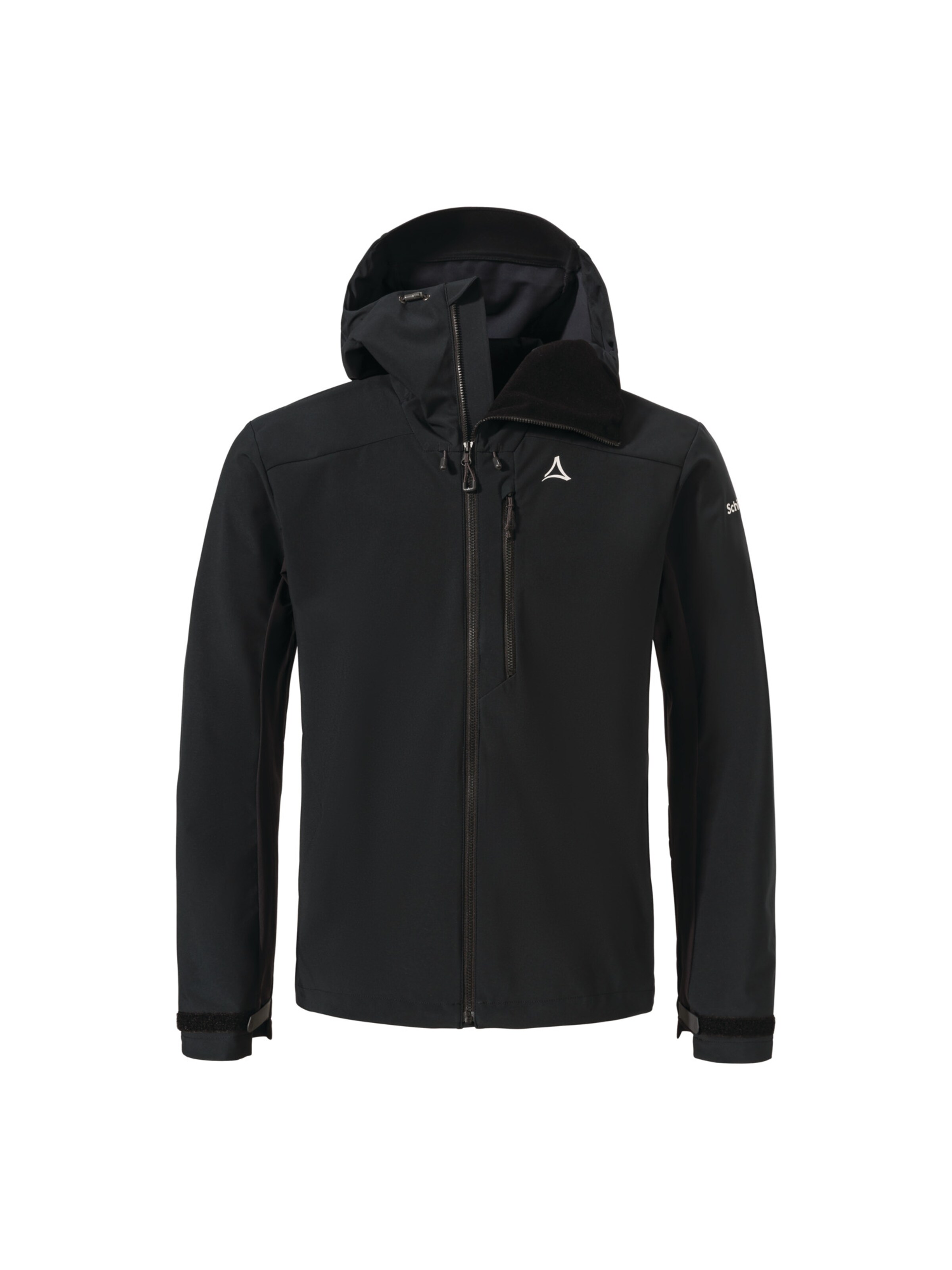 Schöffel Outdoorjas 'Salza' in Zwart: voorkant