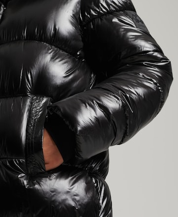 Superdry Winter Coat in Black