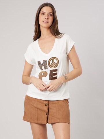T-shirt Deeluxe en blanc