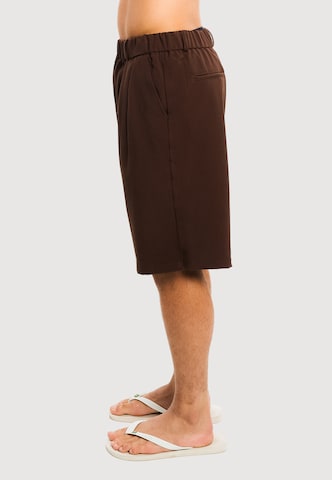 Another Cotton Lab Regular Broek 'Ragazzi' in Bruin