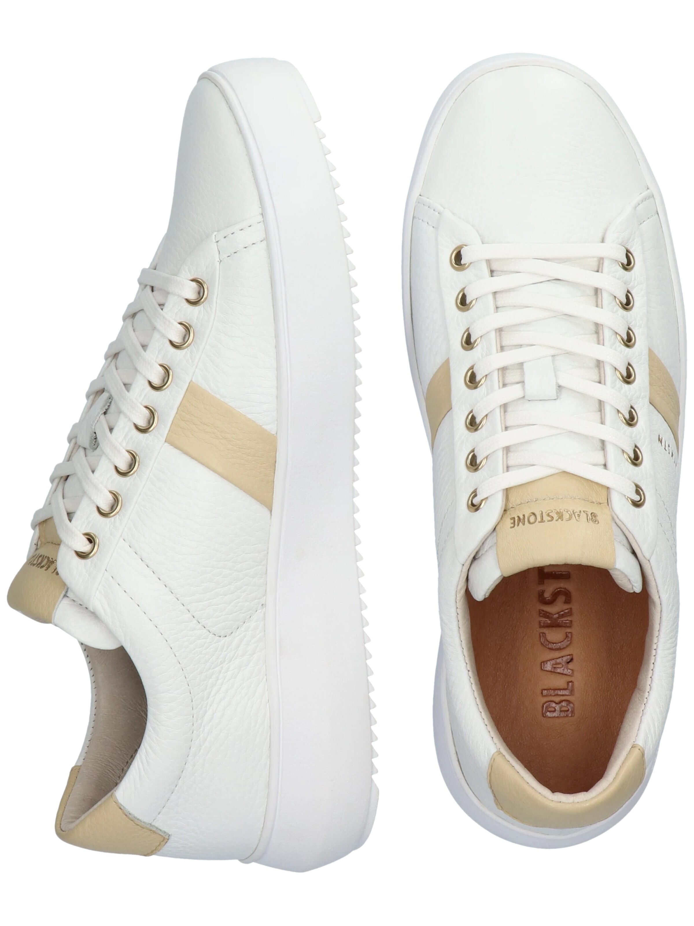 BLACKSTONE Platform trainers 'RYDER' in White