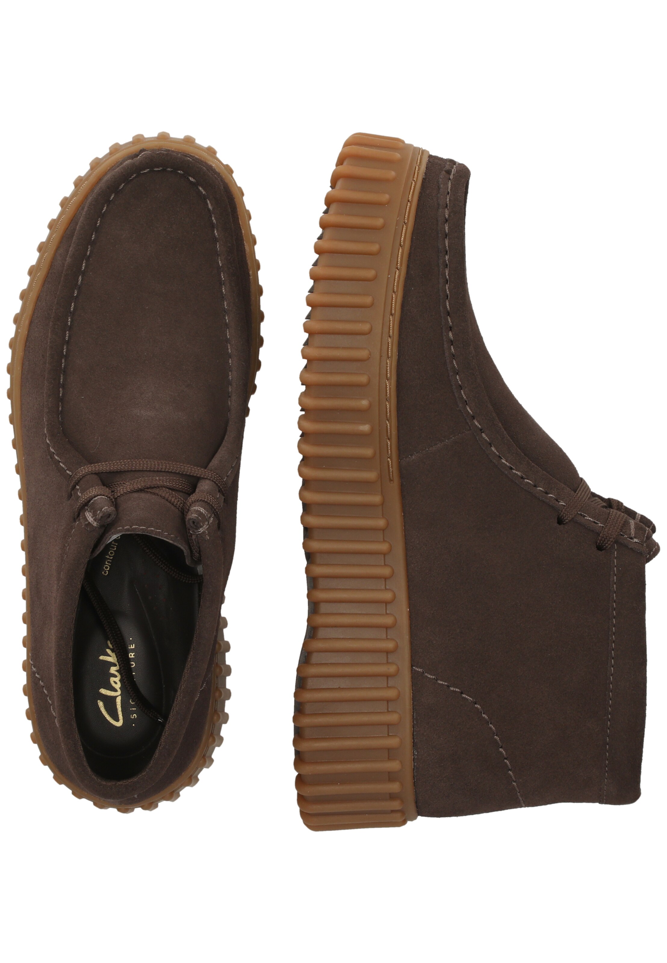 CLARKS Mocassins 'Torhill Moss' in Bruin