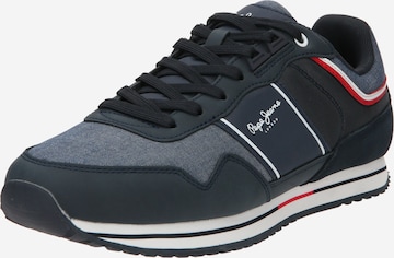 Pepe Jeans - Zapatillas deportivas bajas 'TOUR CLUB' en azul: frente