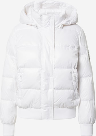 Veste mi-saison 'Giacca Piumino' ARMANI EXCHANGE en blanc : devant