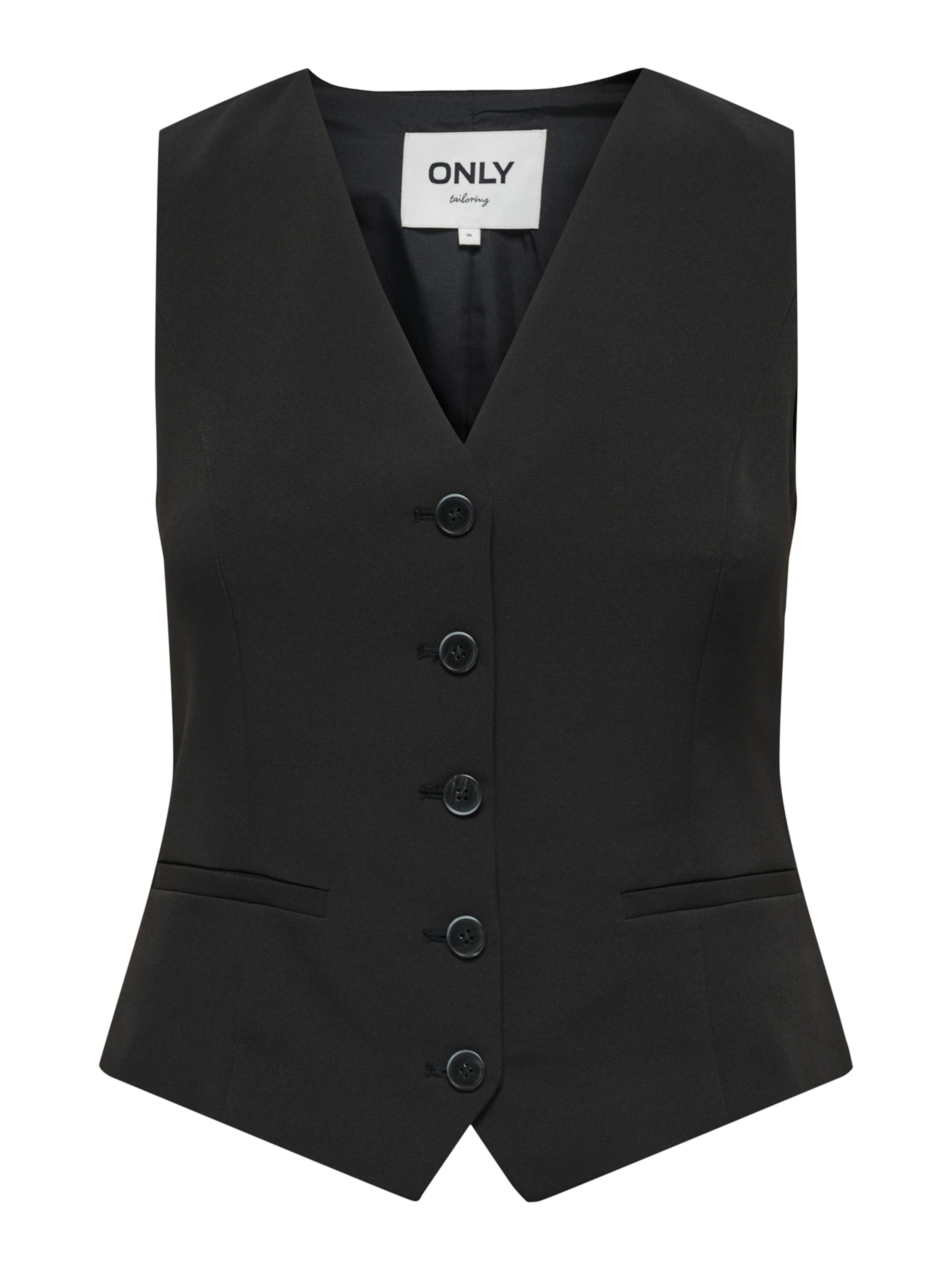 ONLY Pukuliivi 'ONLIRIS' värissä musta: etupuoli