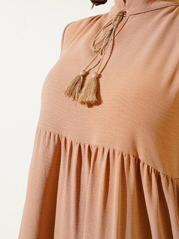 Bigdart - Vestido em castanho