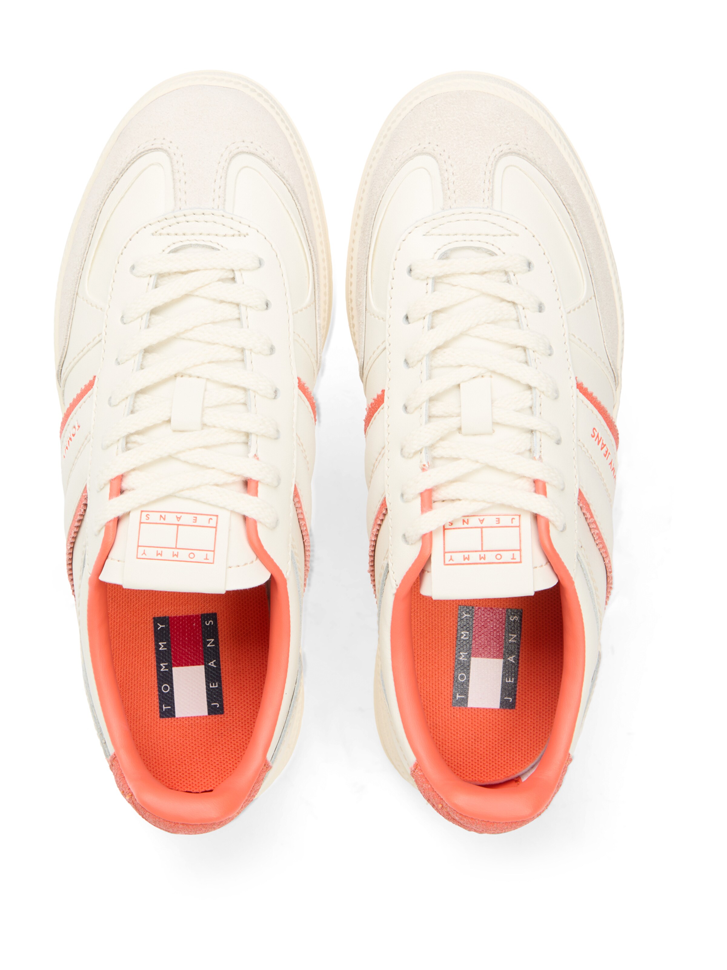 Tommy Jeans Rövid szárú sportcipők 'THE GREENWICH EDGE' - fehér