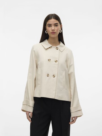 VERO MODA Between-seasons coat in White: front