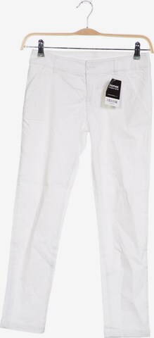 UNITED COLORS OF BENETTON Pants in XXS in White: front