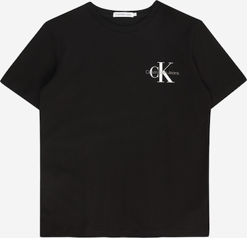 Calvin Klein Jeans Regular Shirt in Black: front