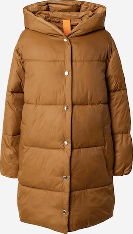 BOSS Orange Winter Coat 'Polly' in Bronze: front