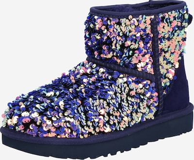 UGG Апрески в тъмнолилаво / пъстро, Преглед на продукта