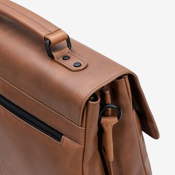 Farmhood Document Bag in Brown