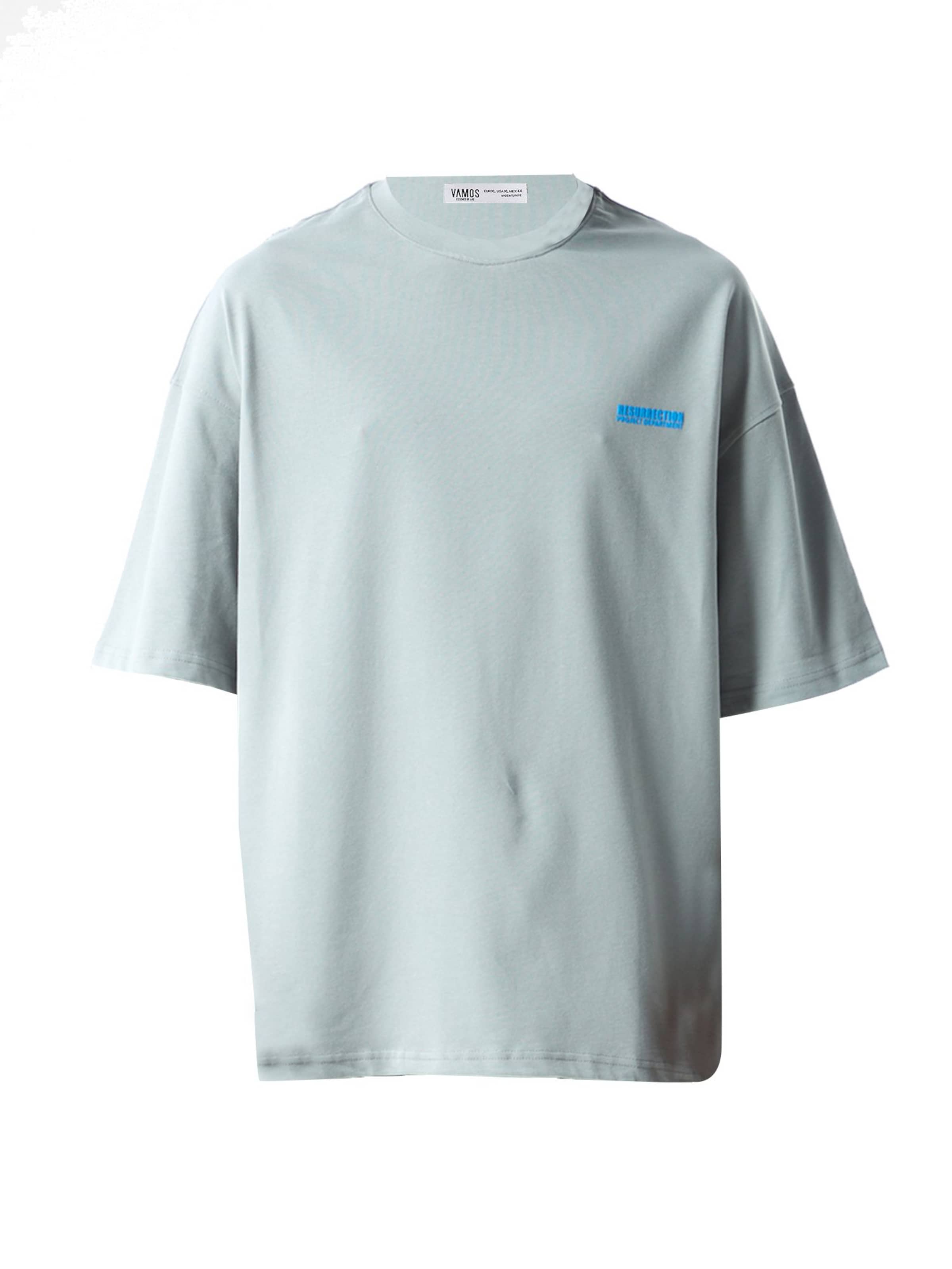 VAMOS CLO Bluser & t-shirts ' Mariposa Lil' i blå: forside