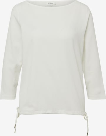 T-shirt s.Oliver en beige : devant