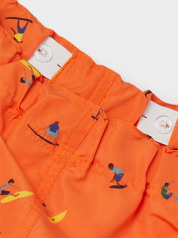 NAME IT Plavecké šortky – oranžová