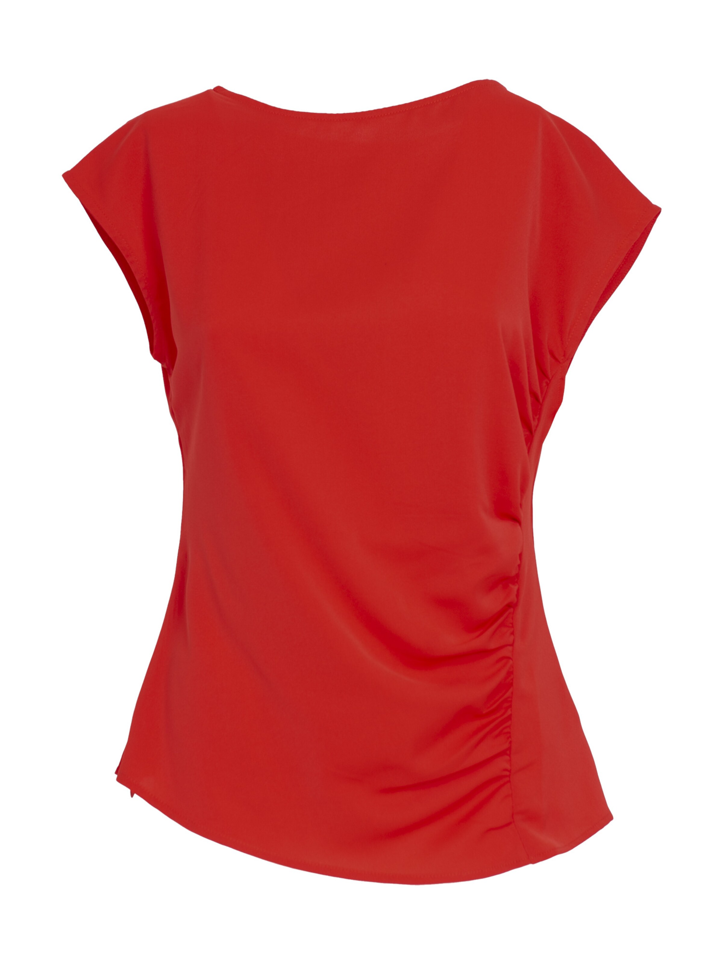 Influencer T-shirt i röd: framsida