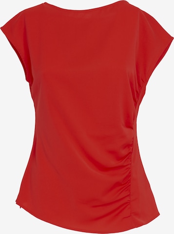 Influencer Top in Rood: voorkant